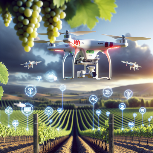 Les technologies des drones au service des vignobles