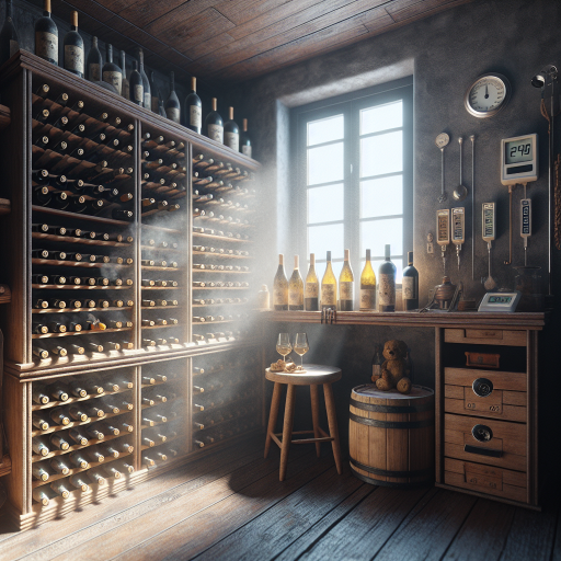 Les conditions idéales pour faire vieillir un vin chez soi