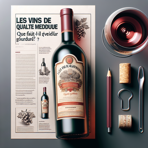 Les vins de qualité moyenne : Que faut-il savoir ?